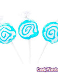 Hypno Pops Petite Swirled Lollipops - Blueberry: 100-Piece Bag