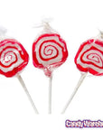 Hypno Pops Petite Swirled Lollipops - Cherry: 100-Piece Bag