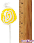 Hypno Pops Petite Swirled Lollipops - Lemon: 100-Piece Bag