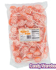 Hypno Pops Petite Swirled Lollipops - Orange: 100-Piece Bag