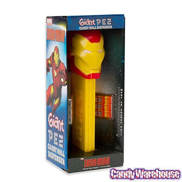 Iron Man Giant PEZ Candy Dispenser – Candy Warehouse