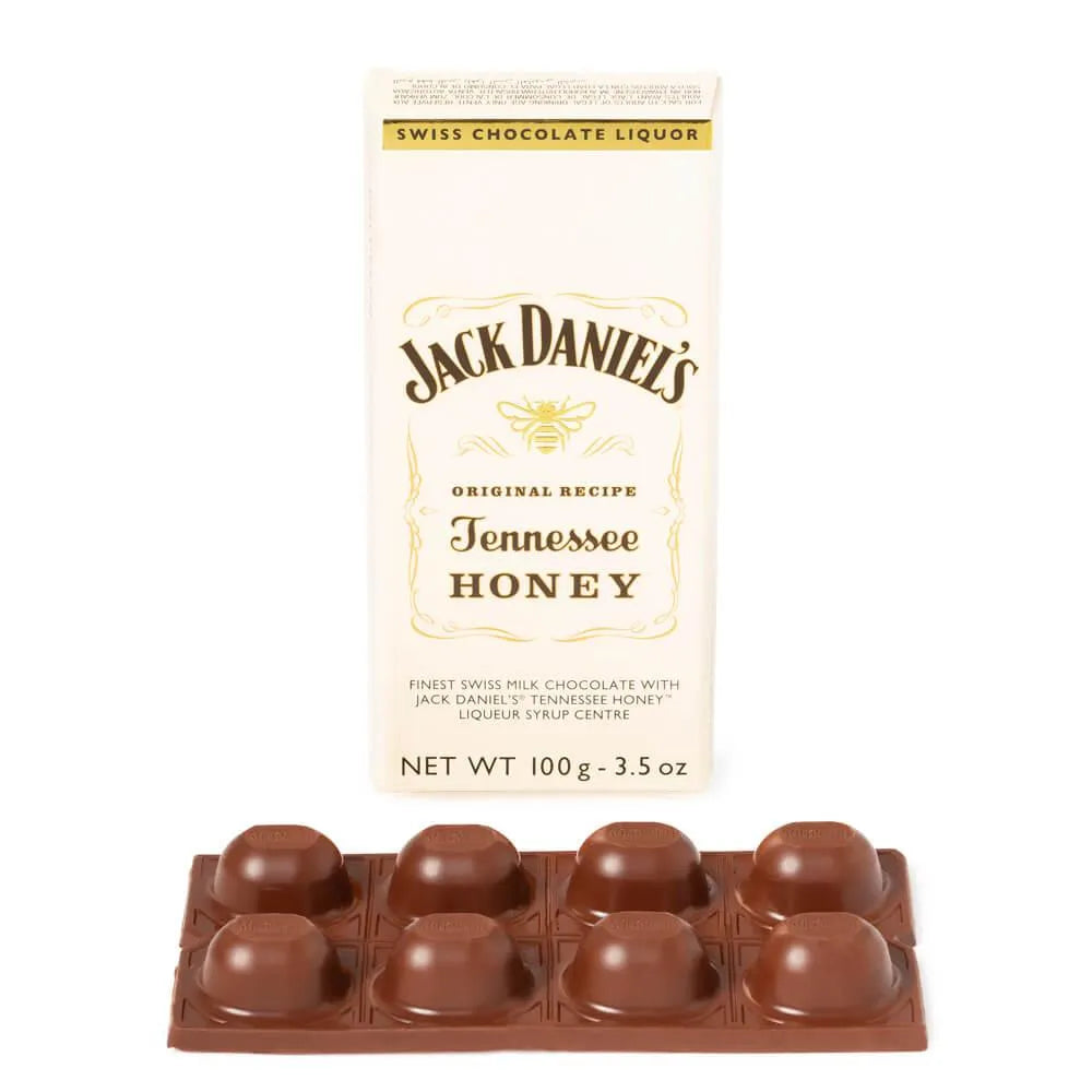 Jack Daniel's Tennessee Honey Liqueur Filled Chocolate Bar: 10