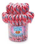 Jelly Belly Candy Canes - Cotton Candy: 80-Piece Bucket