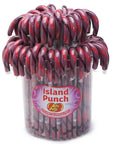 Jelly Belly Candy Canes - Island Punch: 80-Piece Bucket
