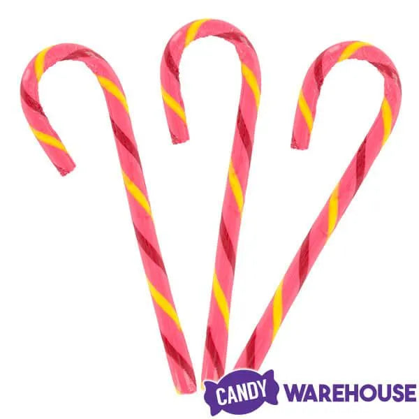 Jelly Belly Candy Canes Very Cherry 80Piece Bucket Candy Warehouse