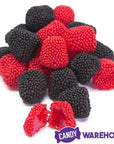 Jelly Belly Candy Raspberries & Blackberries Peg Bag: 12-Piece Case