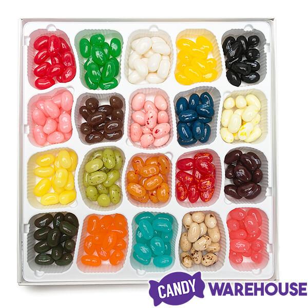 Jelly Belly Christmas 20 Flavors Jelly Beans Sampler: 8.5-Ounce Gift Box - Candy Warehouse
