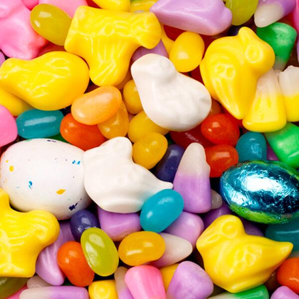 Jelly Belly Deluxe Easter Candy Mix: 10LB Case - Candy Warehouse