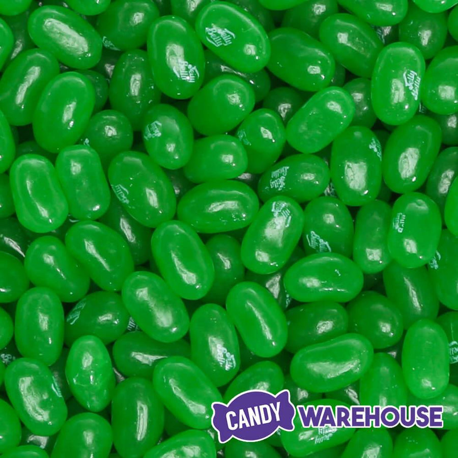 Jelly Belly Green Apple: 10LB Case - Candy Warehouse
