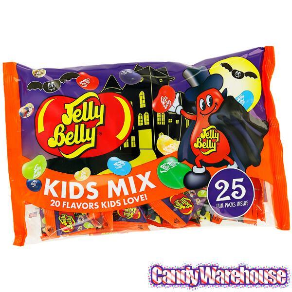 Jelly Belly Kids Mix Jelly Beans Snack Packs: 25-Piece Bag - Candy Warehouse