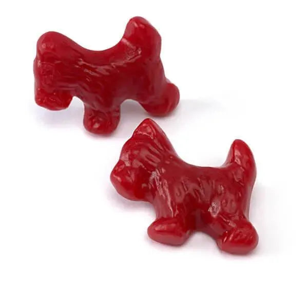 Jelly Belly Licorice Scottie Dogs Red 5LB Bag Candy Warehouse