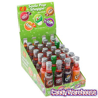Jelly Belly Soda Pop Shoppe Jelly Beans Bottles: 24-Piece Caddy - Candy Warehouse
