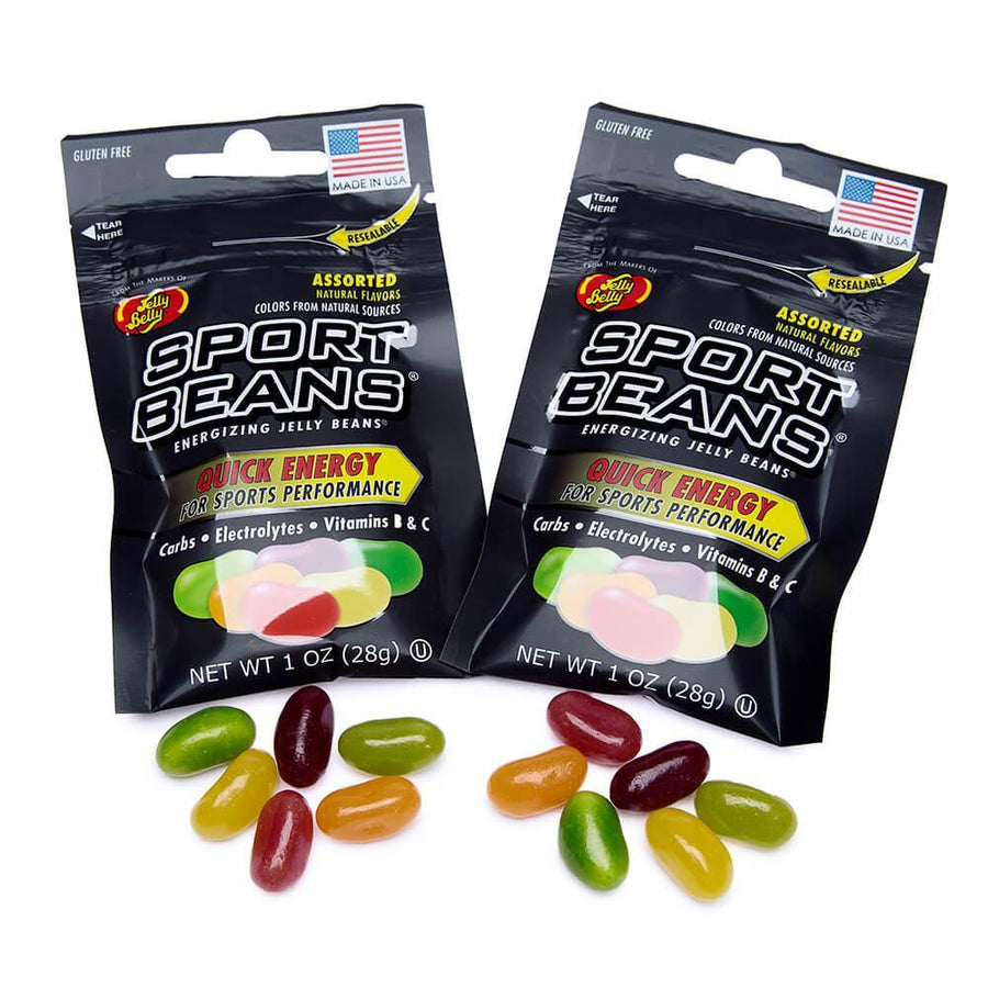 Jelly Belly Sport Beans 1-Ounce Candy Packs - Assorted: 24-Piece Box - Candy Warehouse