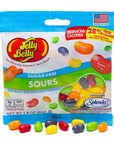 Jelly Belly Sugar Free Jelly Beans Sours Peg Bags: 12-Piece Case