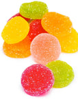 Jelly Belly Sunkist Fruit Gems Candy - Unwrapped: 10LB Case