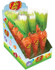 Jelly Belly Tangerine Jelly Beans 4.25-Ounce Carrot Bags: 12-Piece Display
