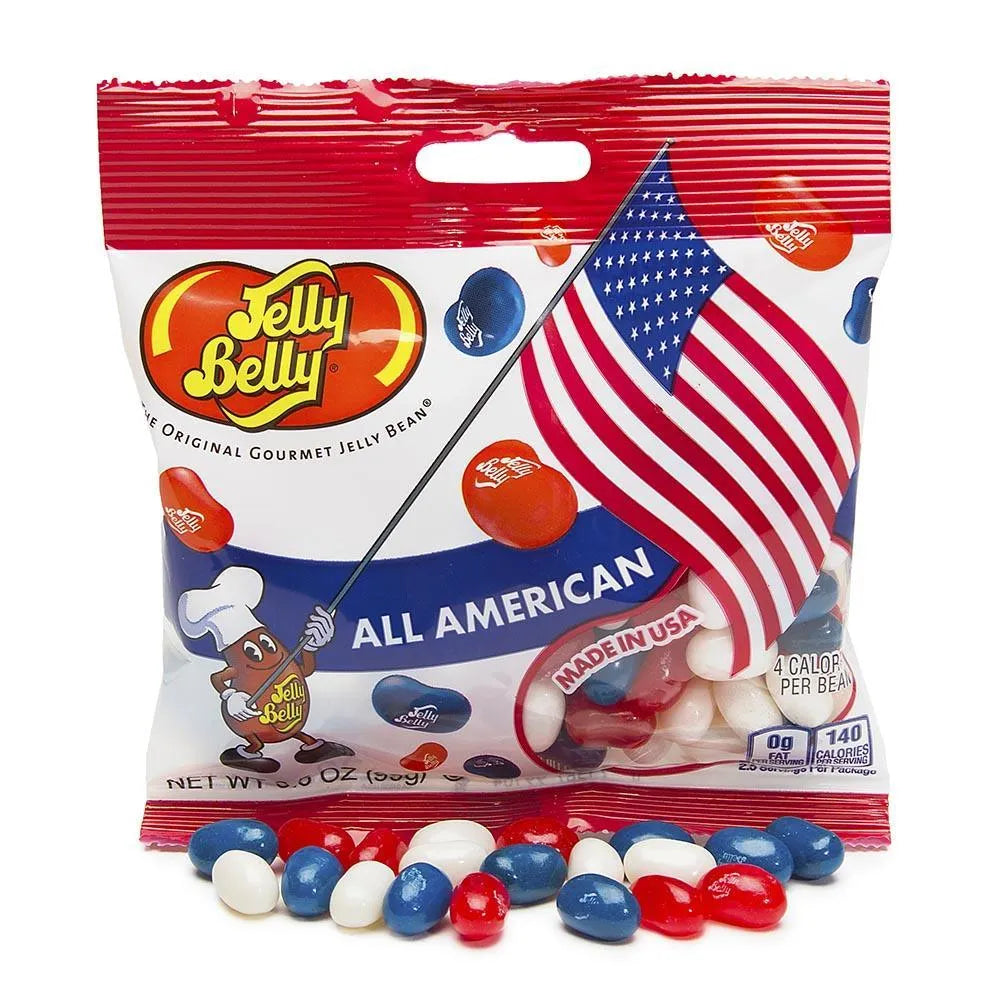 ベース Jelly Belly BEAN IN THE USA JB type Green Apple Jelly Beans - 16 oz Re-Sealable Bag