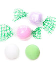 Jelly Belly Wrapped Pastel Chocolate Dutch Mint Balls: 5LB Case