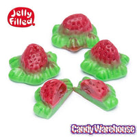 Jelly Filled Gummy Strawberries Candy: 1KG Bag - Candy Warehouse