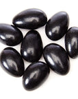 Jordan Almonds - Black: 5LB Bag