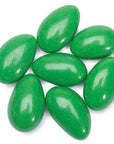 Jordan Almonds - Vibrant Green: 5LB Bag