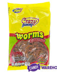 Jovy Crazy Gummy Worms Revolcado Chamoy Candy: 5LB Bag