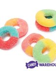 Jovy Neon Gummy Rings Candy: 5LB Bag