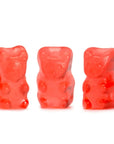 Jovy Pink Strawberry Gummy Bears: 5LB Bag