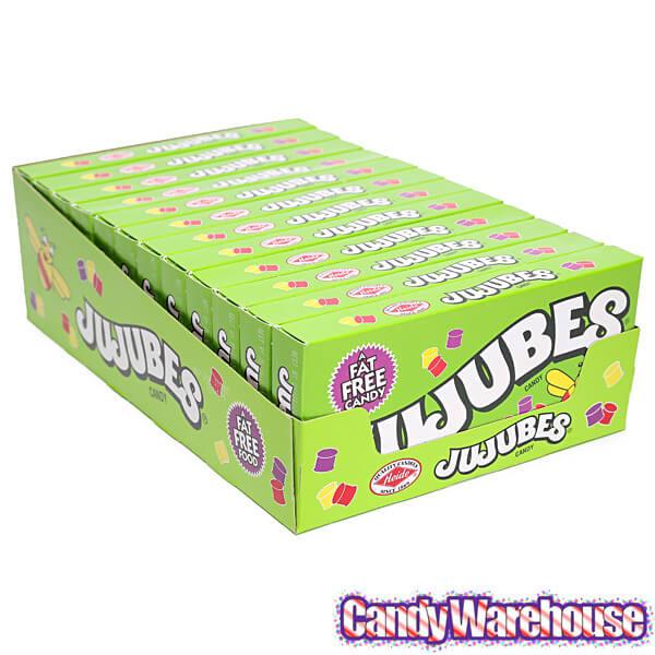 Jujubes Candy 5.5-Ounce Packs: 12-Piece Box - Candy Warehouse