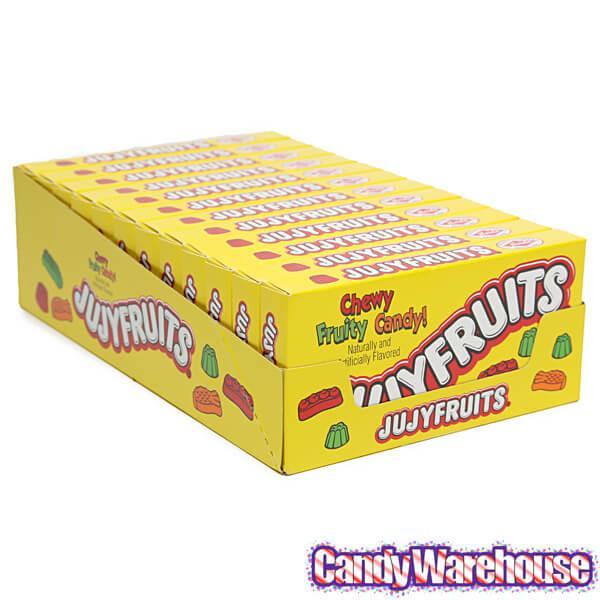 JujyFruits Candy 5-Ounce Packs: 12-Piece Box - Candy Warehouse