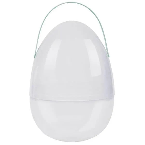 Jumbo Clear Plastic Easter Egg with Handle 10Inch Candy Warehouse