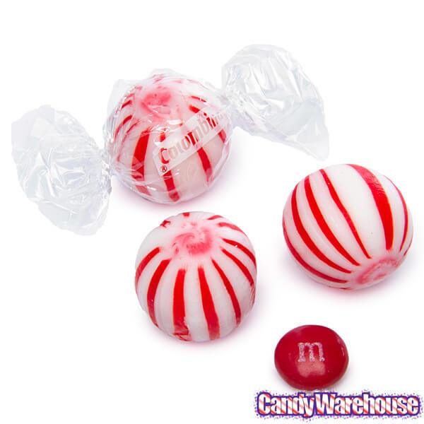 Jumbo Peppermint Balls Hard Candy: 120-Piece Bag - Candy Warehouse