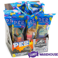 Jurassic World Dinosaur PEZ Candy Packs: 12-Piece Display - Candy Warehouse