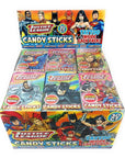 Justice League Candy Sticks Packs 30-Piece Box
