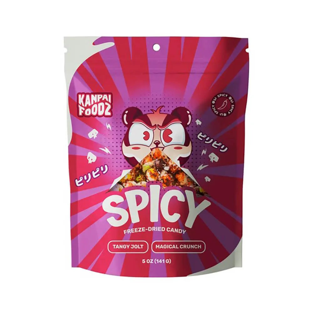 Kanpai Foodz Freeze Dried Spicy Fruity Candy: 5-Ounce Bag – Candy