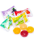 Kasugai Nodo Ni Sukkiri Fruit Hard Candy: 3.98-Ounce Bag