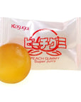 Kasugai Peach Gummy Candy: 24-Piece Case