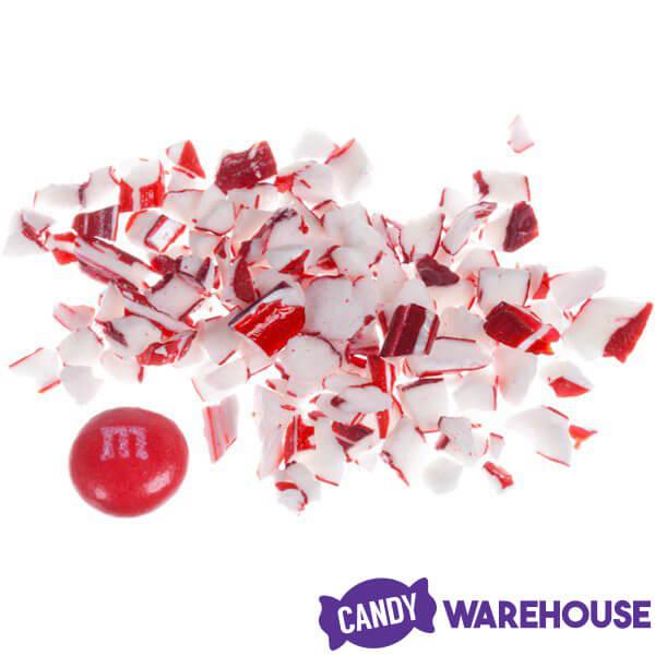 King Leo Crushed Peppermint Candy Cane Bits: 5LB Bag - Candy Warehouse