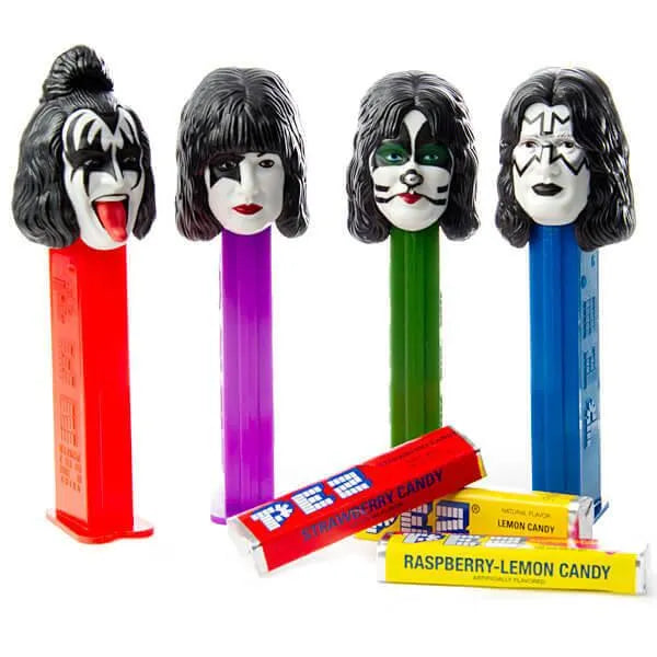KISS PEZ Candy Dispensers: 4-Piece Collector's Tin – Candy Warehouse