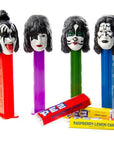 KISS PEZ Candy Dispensers: 4-Piece Collector's Tin