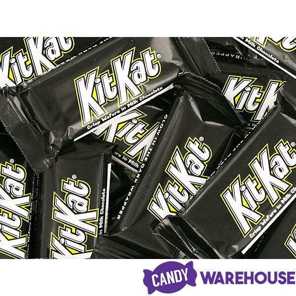 KIT KAT Dark Chocolate Snack Size, Halloween Wafer Candy Bars Bag, 9.8 oz