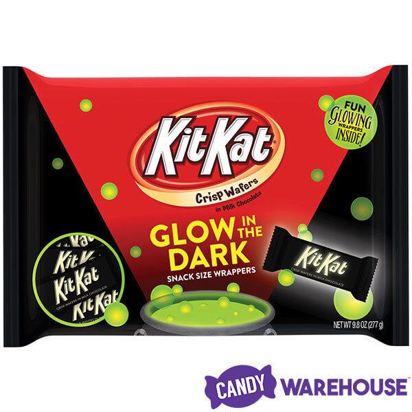 Kit Kat Glow in the Dark Snack Size Candy Bars: 9.8-Ounce Bag - Candy Warehouse
