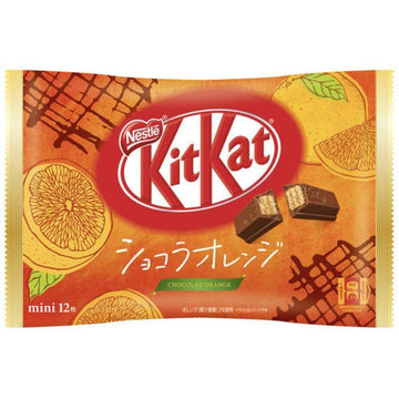Kit Kat Snack Size Packs - Chocolat Orange: 12-Piece Bag - Candy Warehouse