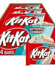 Hershey's Kit Kat Birthday Cake White Sprinkles: 24-Piece Display