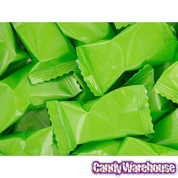 Kiwi Green Wrapped Butter Mint Creams: 300-Piece Case - Candy Warehouse