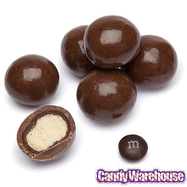 Koppers Espresso Milk Chocolate Covered Malt Balls: 5LB Bag - Candy Warehouse