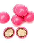 Koppers Milk Chocolate Covered Malt Balls - Pink: 5LB Bag