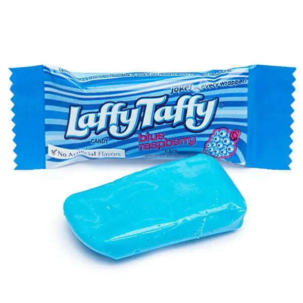 Laffy Taffy Candy - Blue Raspberry: 145-Piece Tub Laffy Taffy Candy - Blue Raspberry: 145-Piece Tub