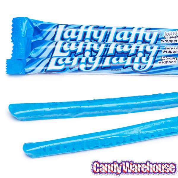 Laffy Taffy Candy Ropes - Blue Raspberry: 24-Piece Box - Candy Warehouse