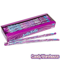 Laffy Taffy Candy Ropes - Grape: 24-Piece Box - Candy Warehouse